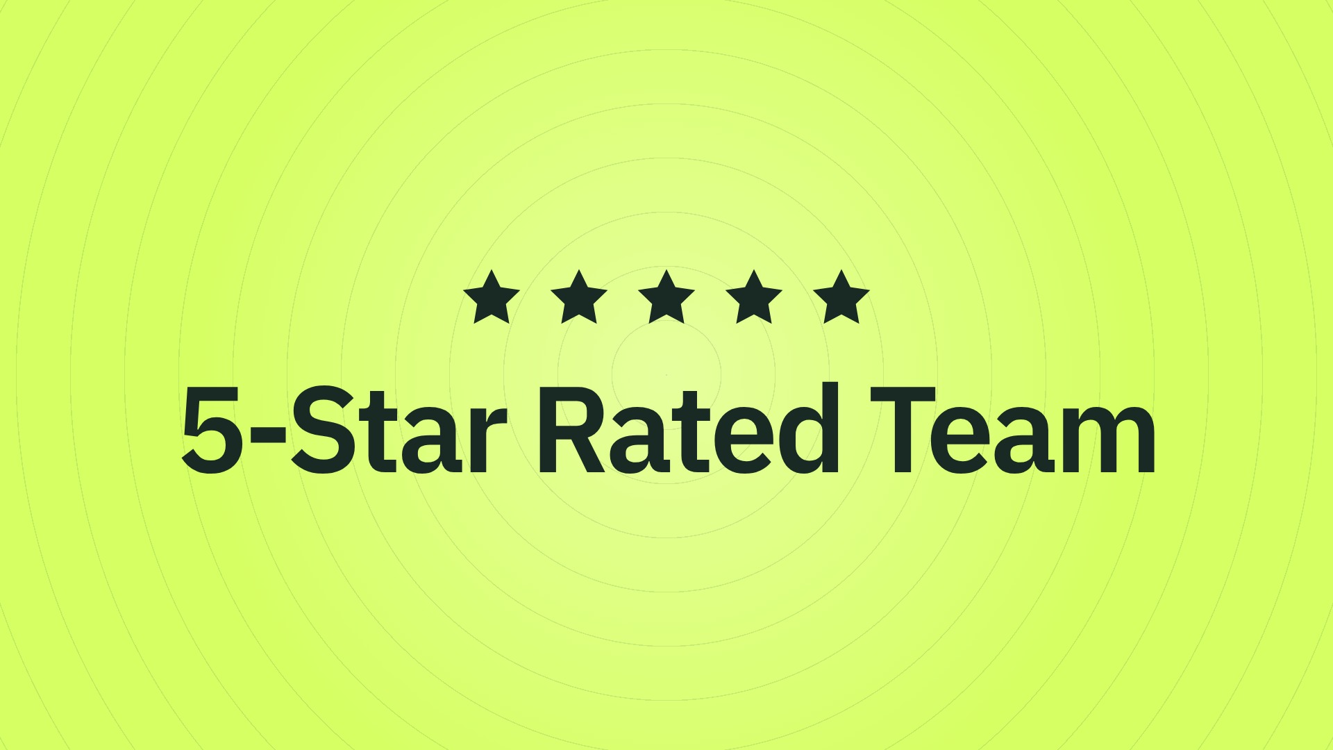 5-Star Rated Team
